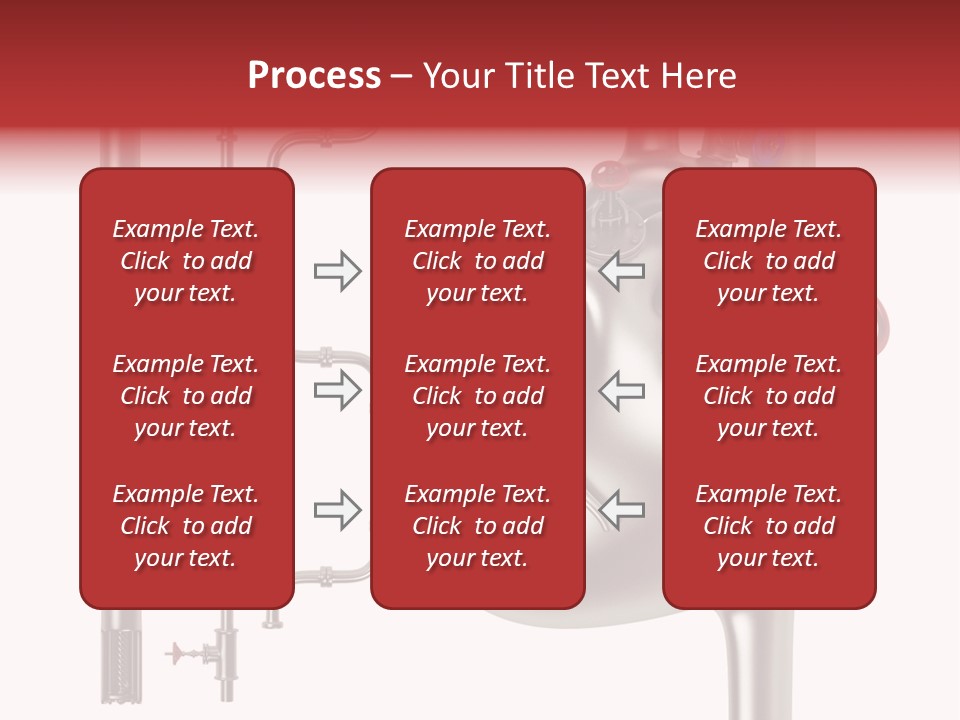 Steam Seamless Equipment PowerPoint Template