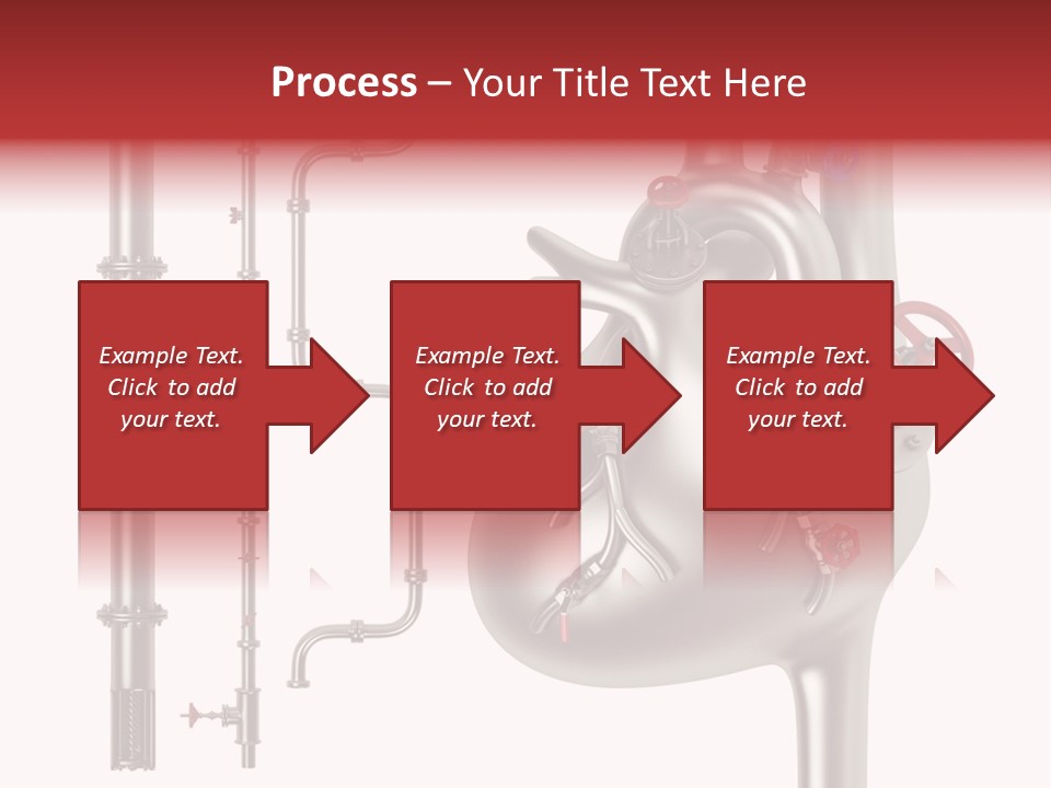 Steam Seamless Equipment PowerPoint Template