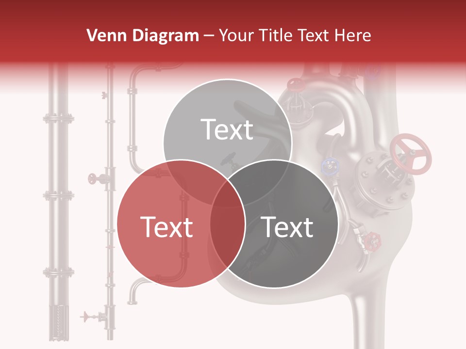 Steam Seamless Equipment PowerPoint Template