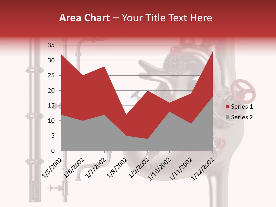 Steam Seamless Equipment PowerPoint Template