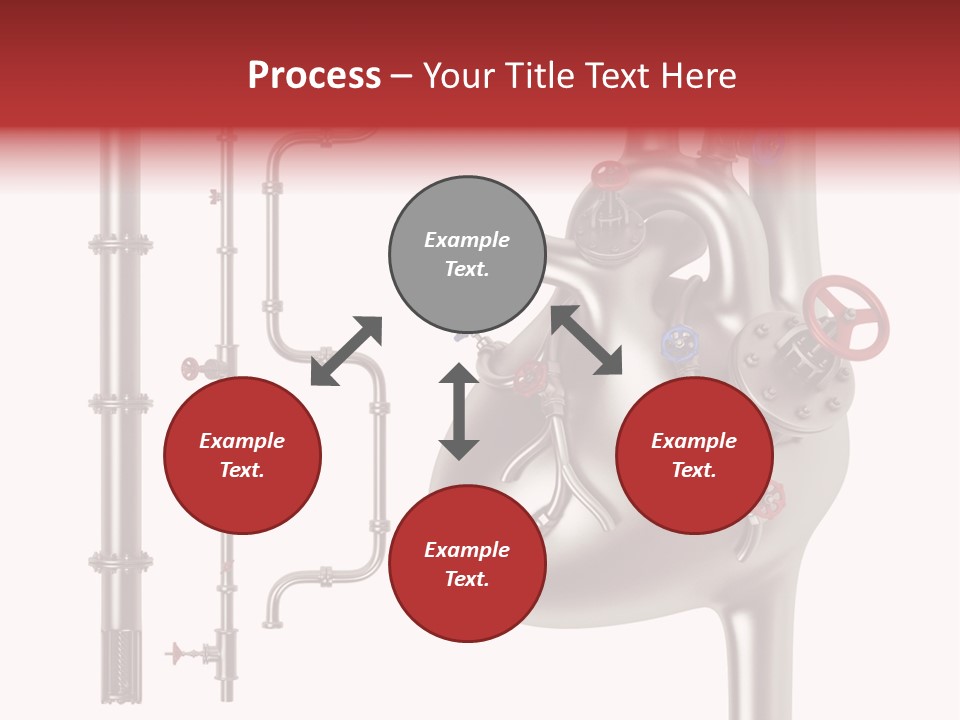Steam Seamless Equipment PowerPoint Template
