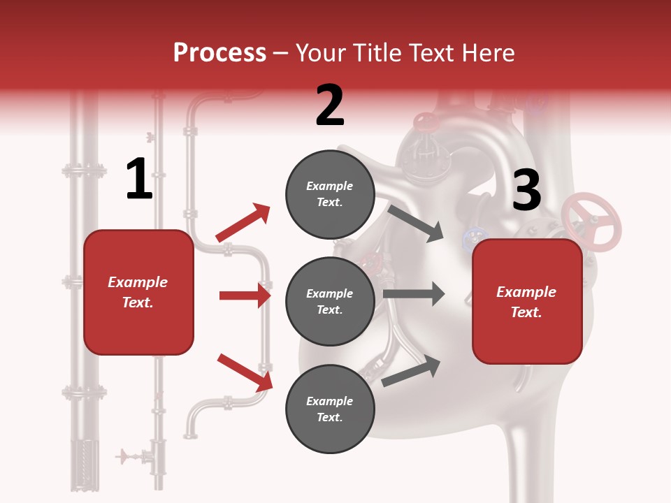 Steam Seamless Equipment PowerPoint Template