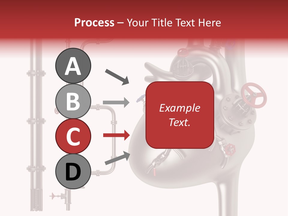 Steam Seamless Equipment PowerPoint Template