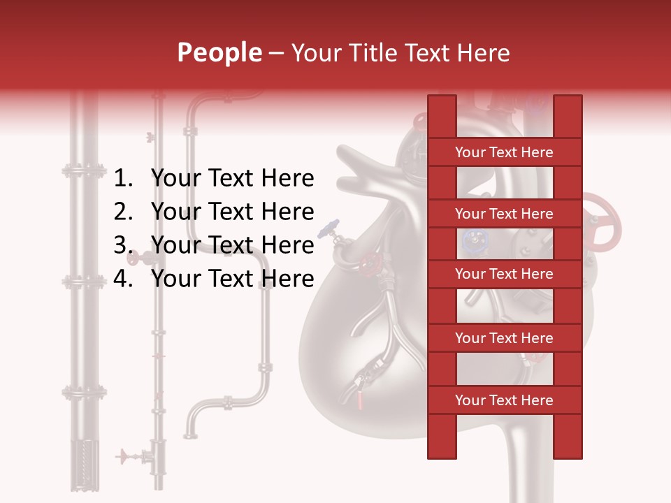 Steam Seamless Equipment PowerPoint Template