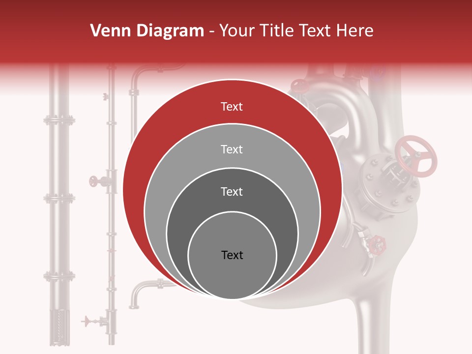 Steam Seamless Equipment PowerPoint Template