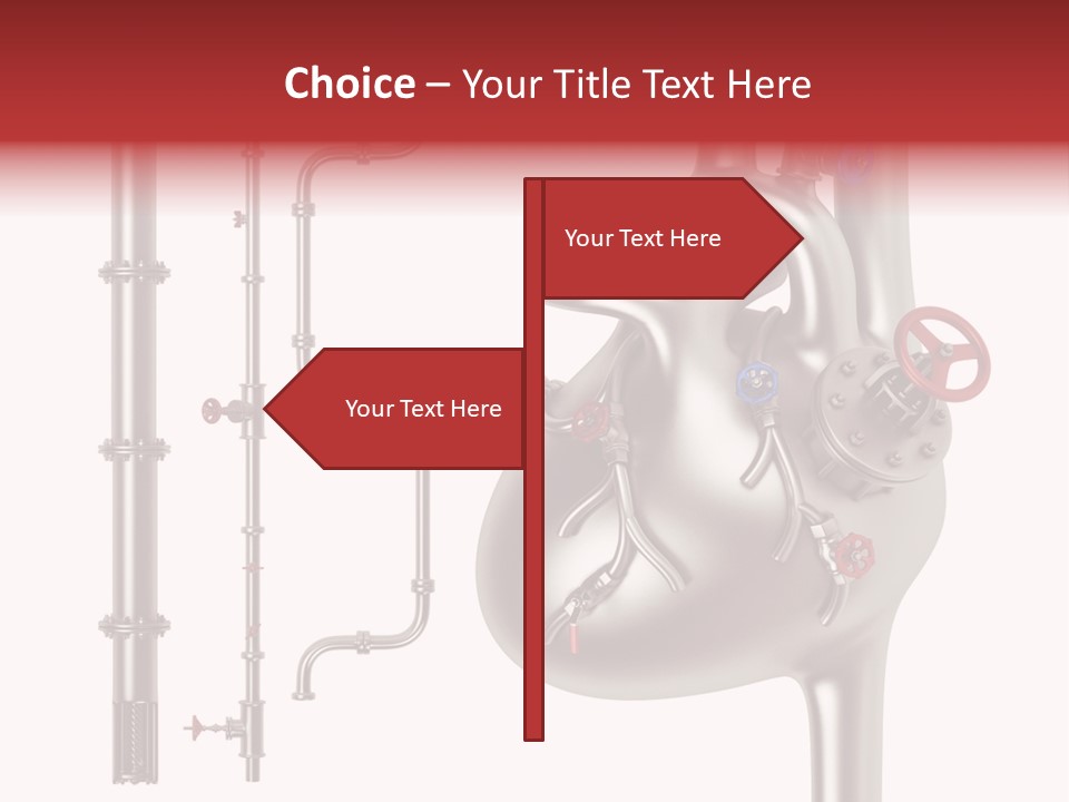 Steam Seamless Equipment PowerPoint Template