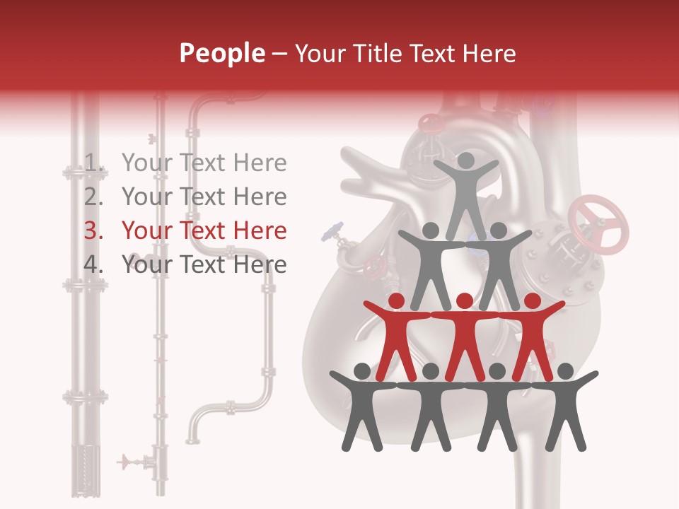 Steam Seamless Equipment PowerPoint Template