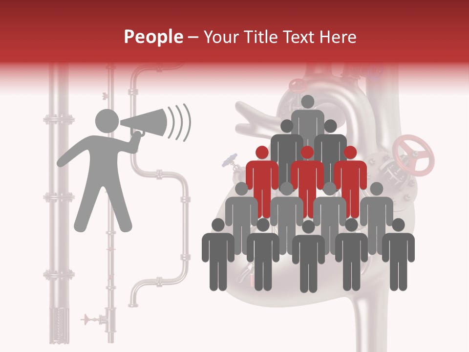 Steam Seamless Equipment PowerPoint Template