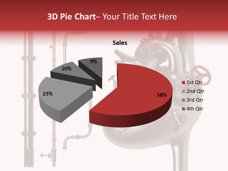 Steam Seamless Equipment PowerPoint Template