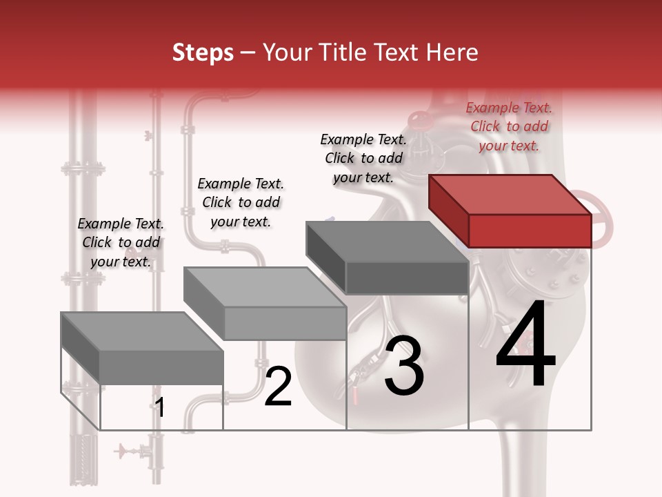 Steam Seamless Equipment PowerPoint Template