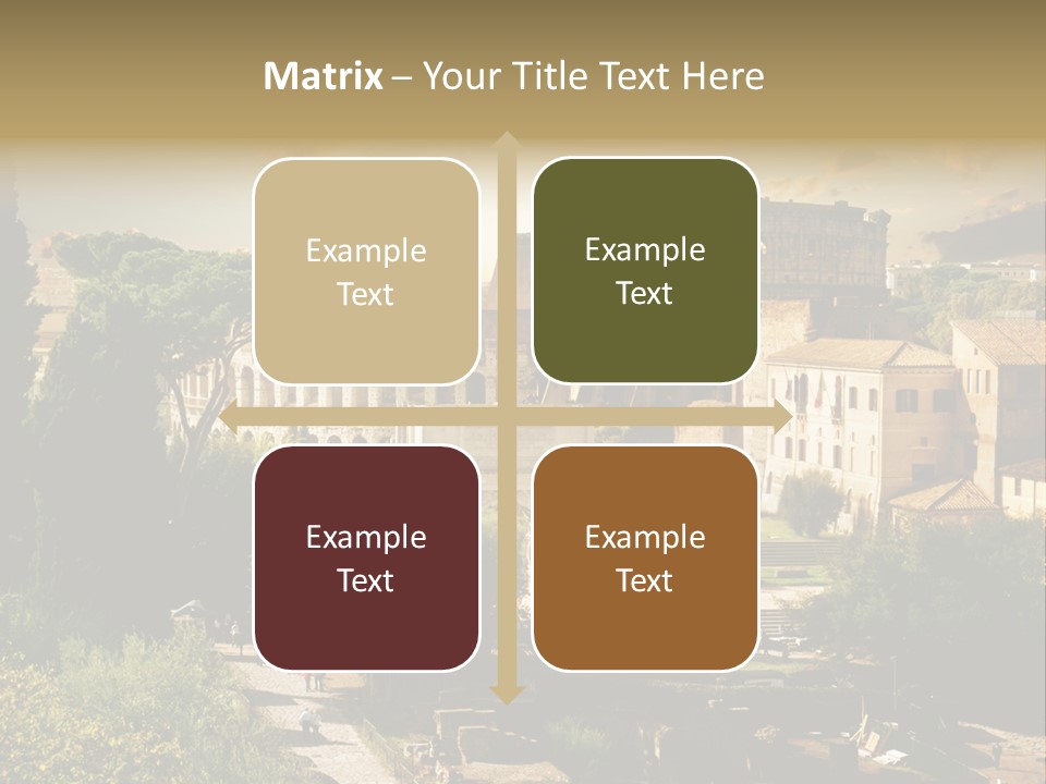 Theater Ancient Famous PowerPoint Template