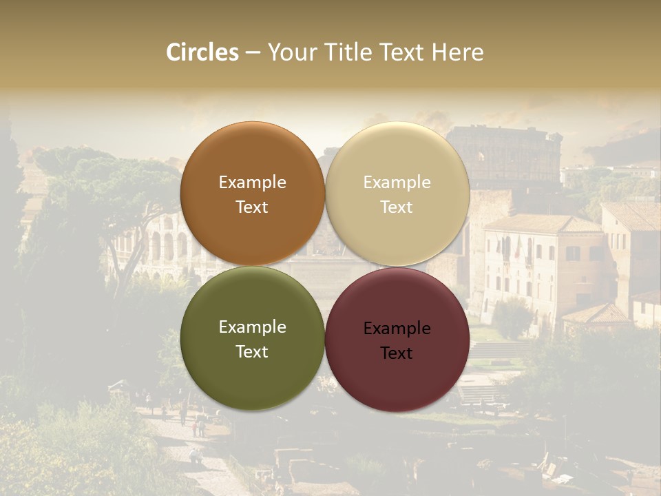 Theater Ancient Famous PowerPoint Template