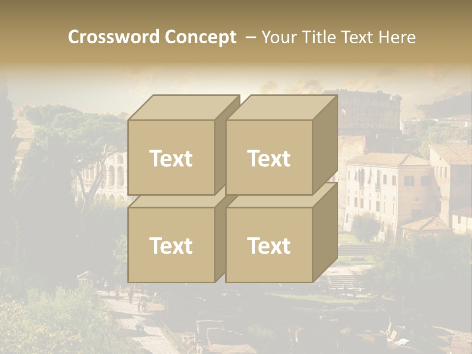 Theater Ancient Famous PowerPoint Template