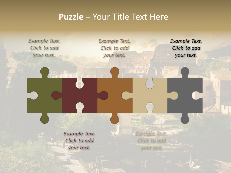 Theater Ancient Famous PowerPoint Template