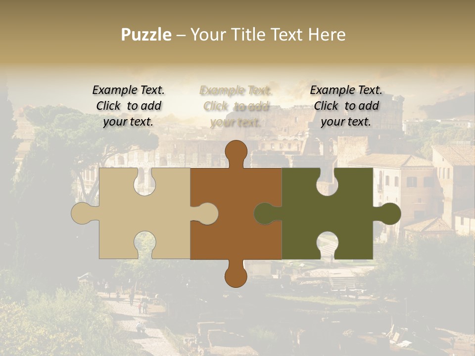 Theater Ancient Famous PowerPoint Template