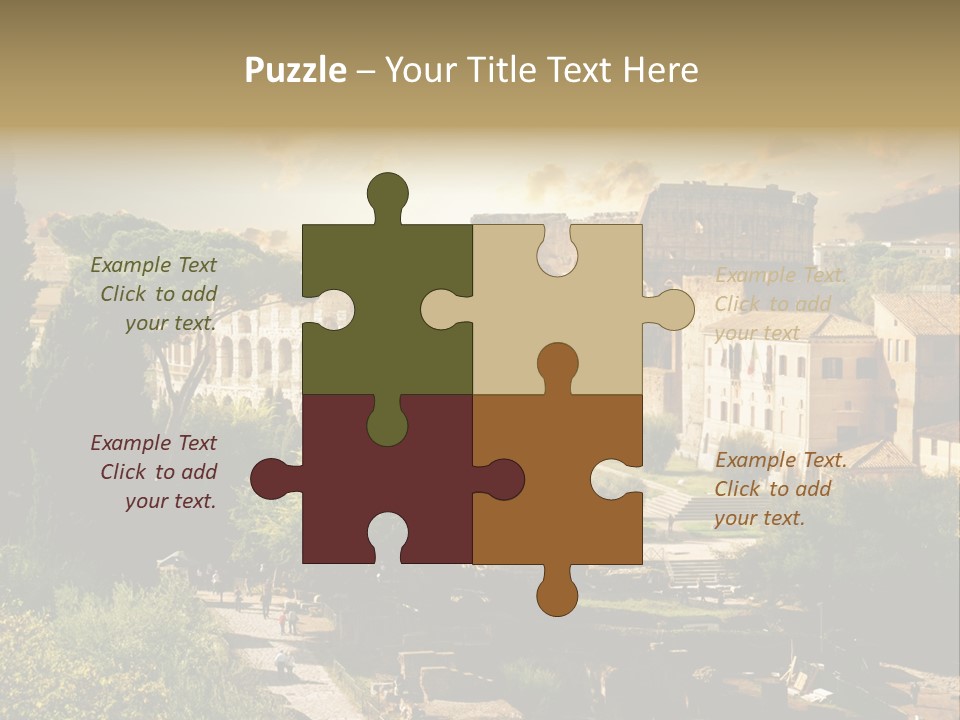 Theater Ancient Famous PowerPoint Template