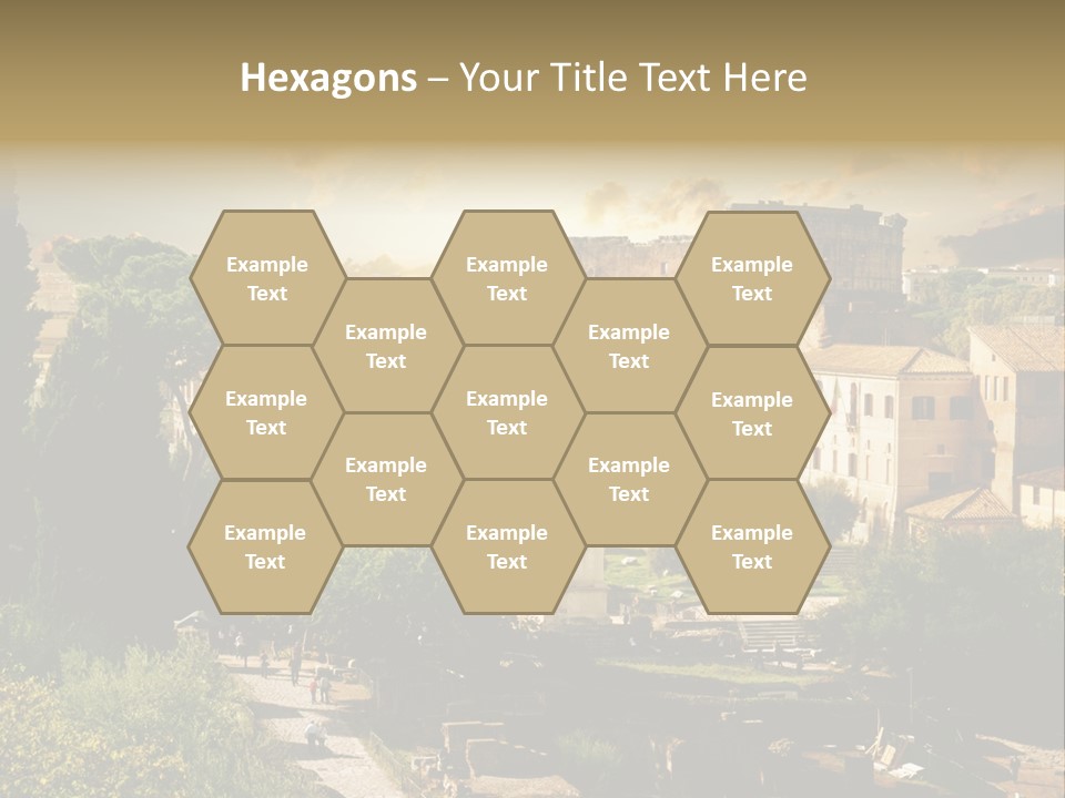 Theater Ancient Famous PowerPoint Template