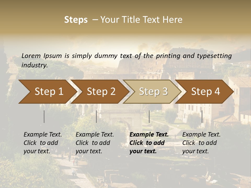 Theater Ancient Famous PowerPoint Template