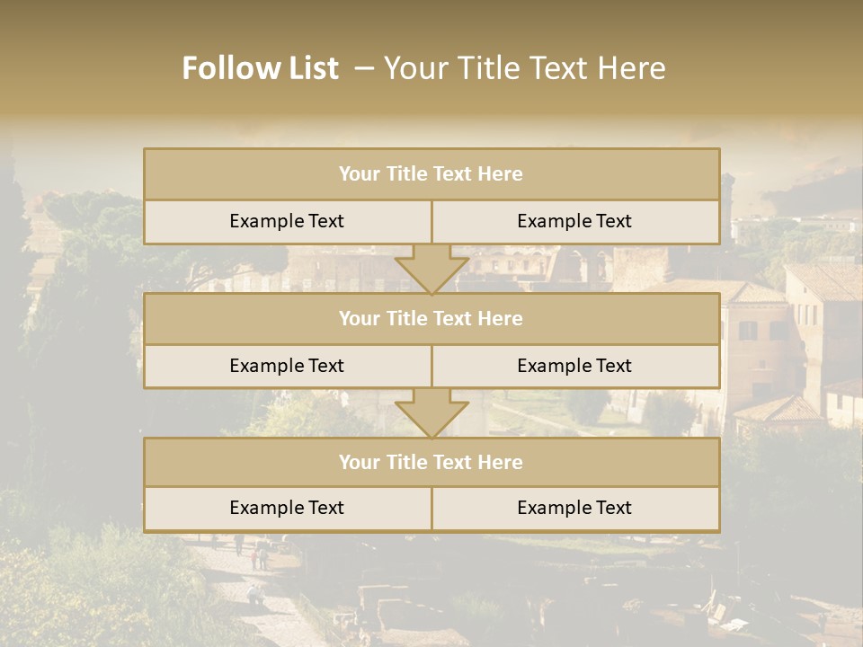 Theater Ancient Famous PowerPoint Template