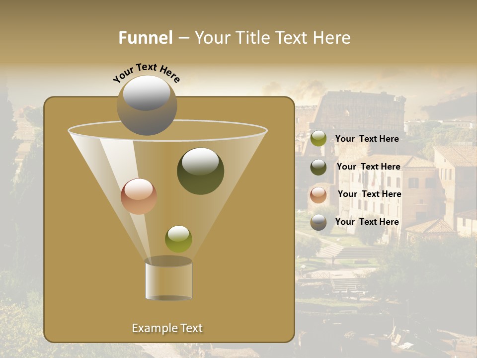 Theater Ancient Famous PowerPoint Template