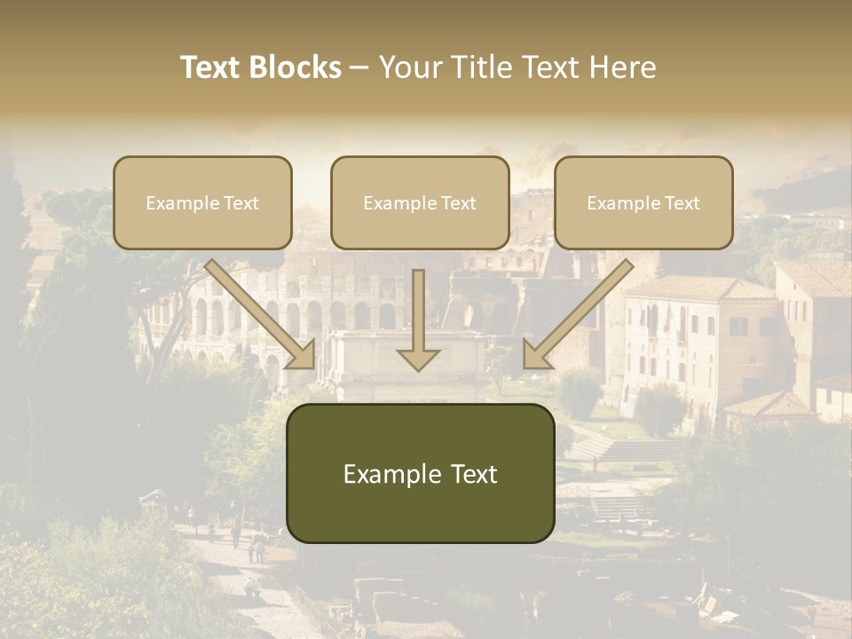 Theater Ancient Famous PowerPoint Template