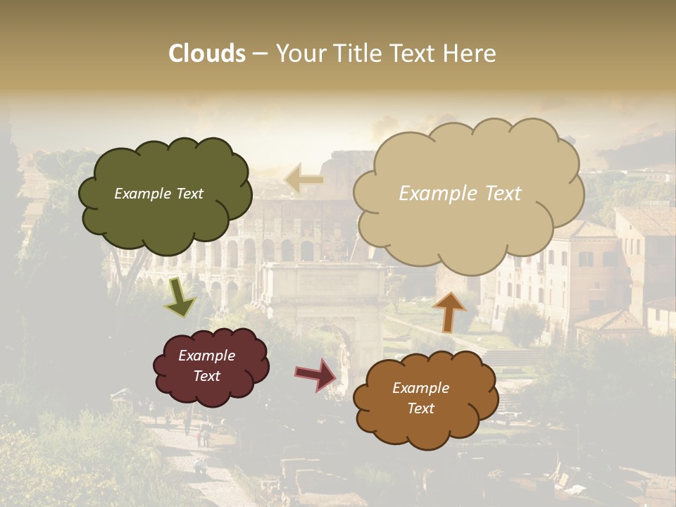 Theater Ancient Famous PowerPoint Template