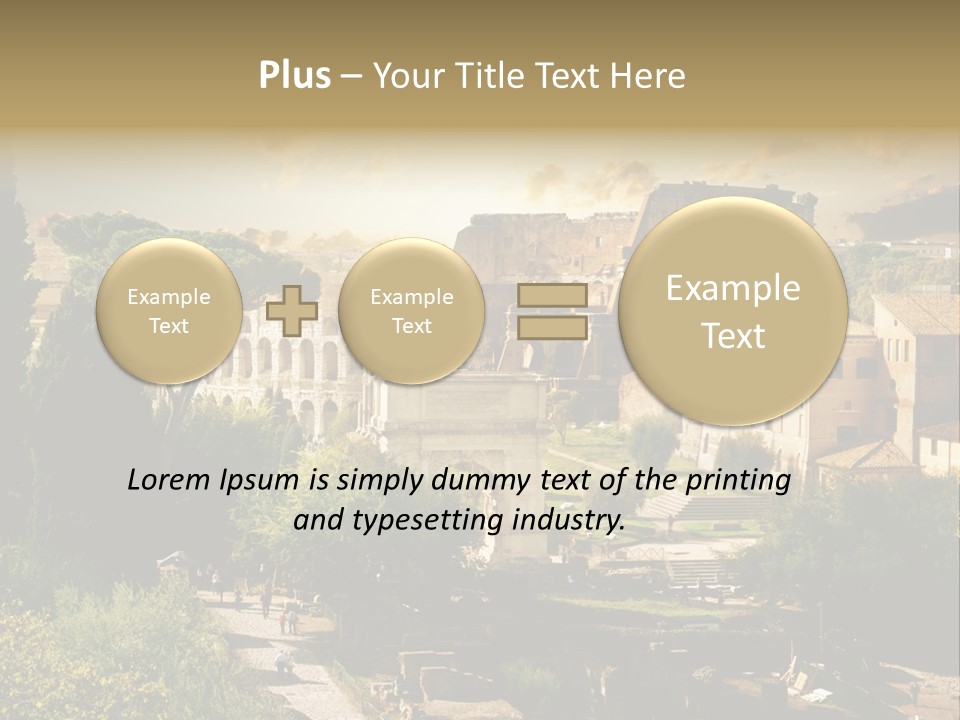 Theater Ancient Famous PowerPoint Template