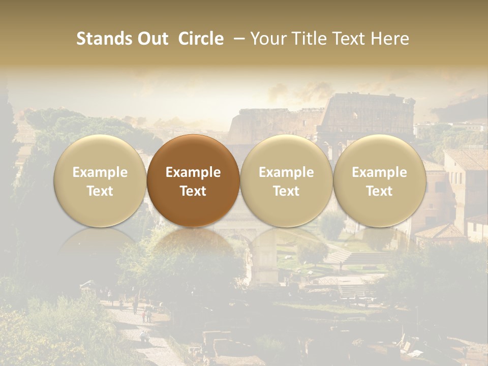 Theater Ancient Famous PowerPoint Template