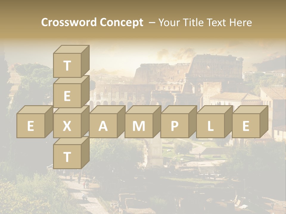 Theater Ancient Famous PowerPoint Template