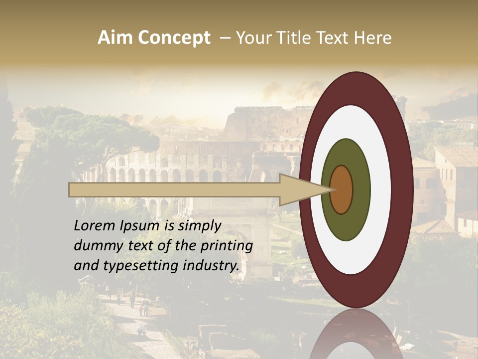 Theater Ancient Famous PowerPoint Template