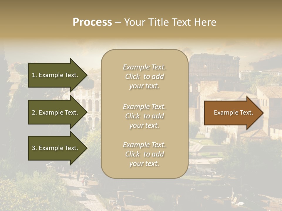 Theater Ancient Famous PowerPoint Template
