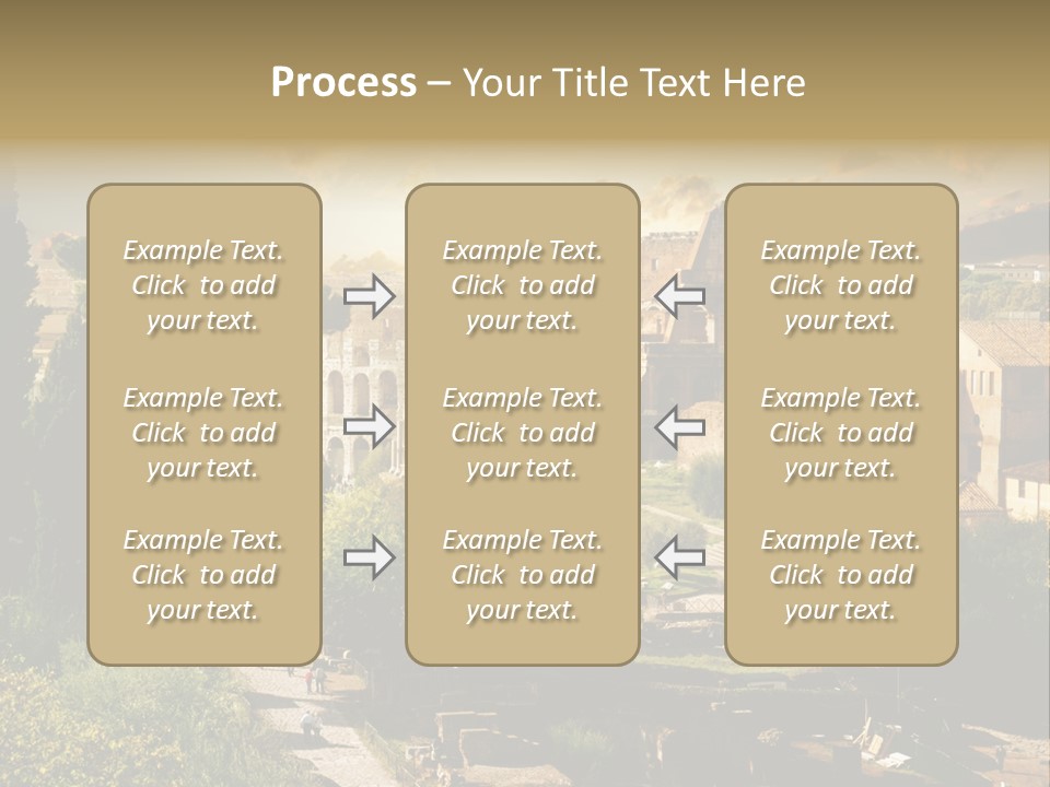Theater Ancient Famous PowerPoint Template