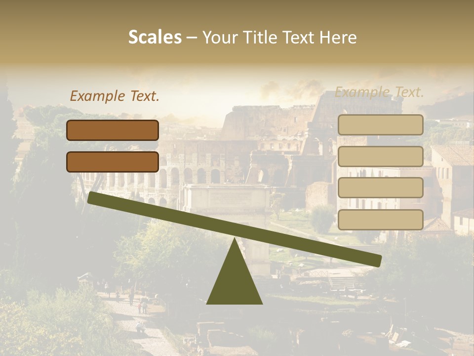 Theater Ancient Famous PowerPoint Template