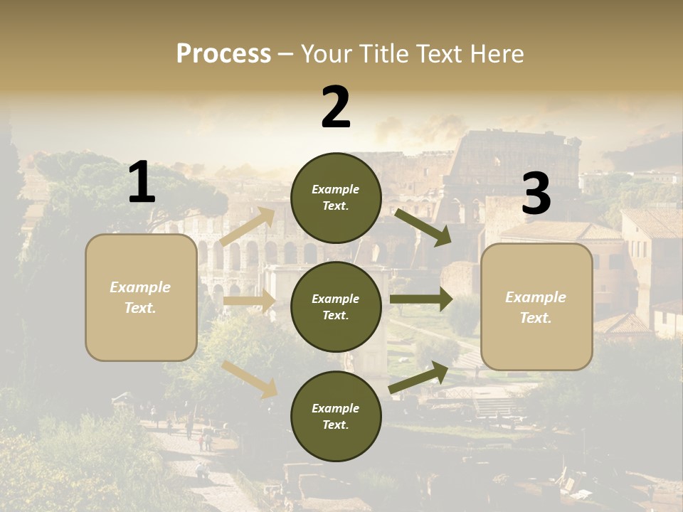 Theater Ancient Famous PowerPoint Template