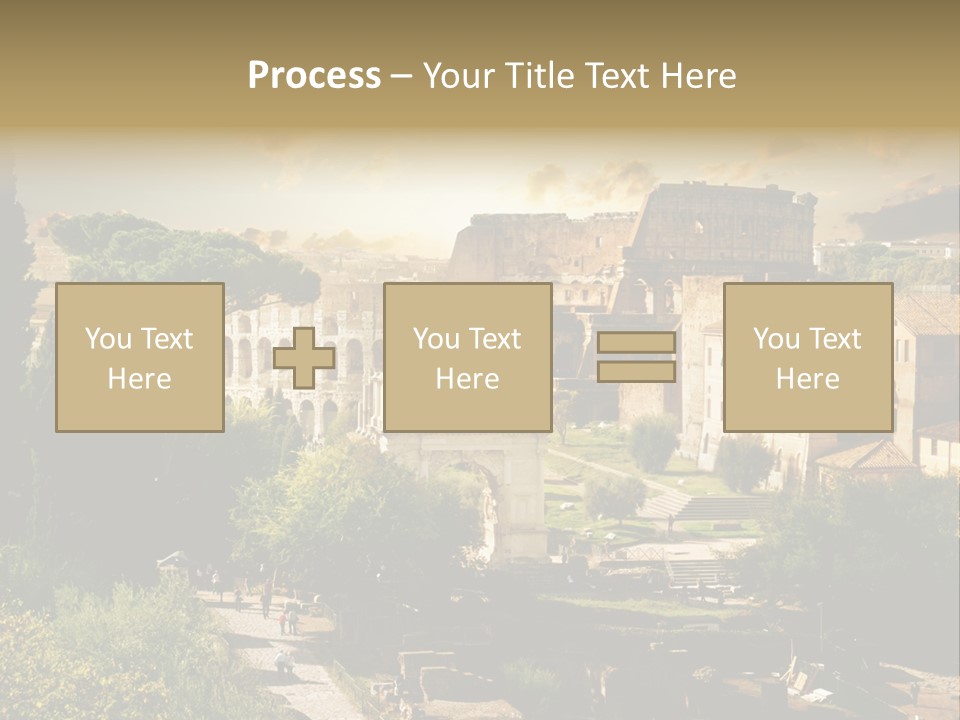 Theater Ancient Famous PowerPoint Template