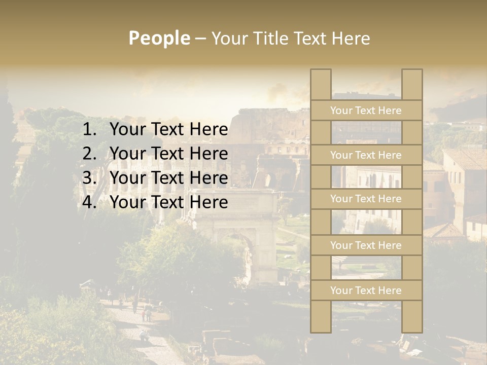 Theater Ancient Famous PowerPoint Template