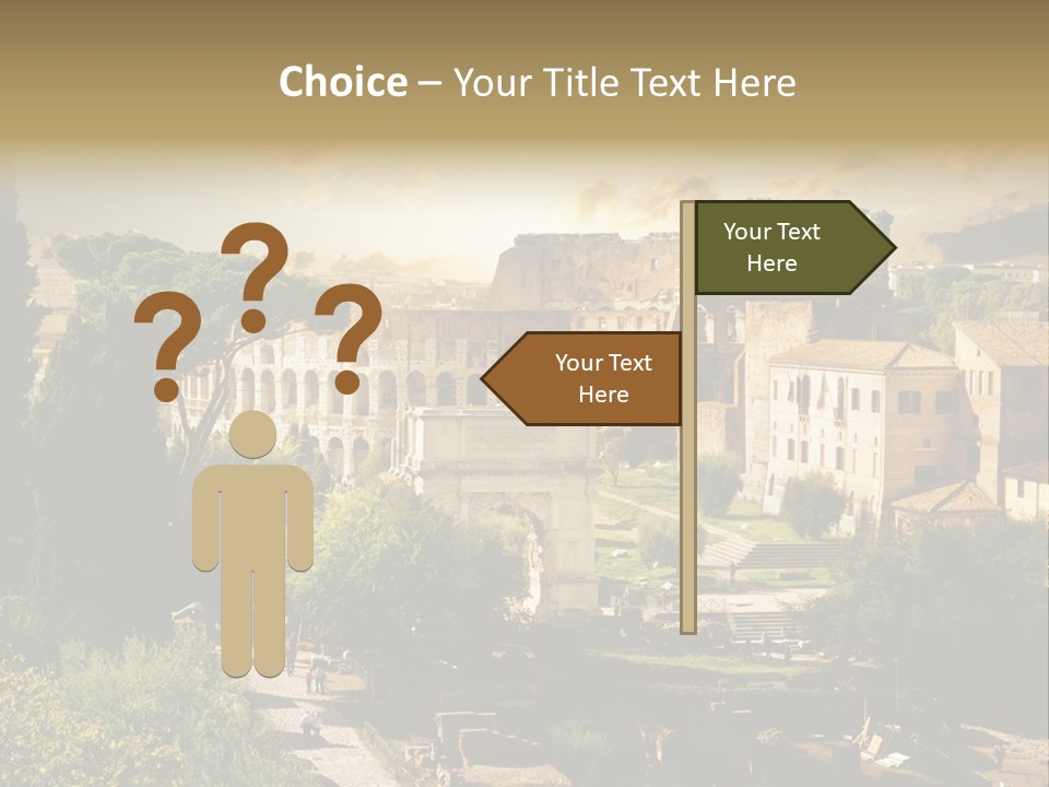 Theater Ancient Famous PowerPoint Template