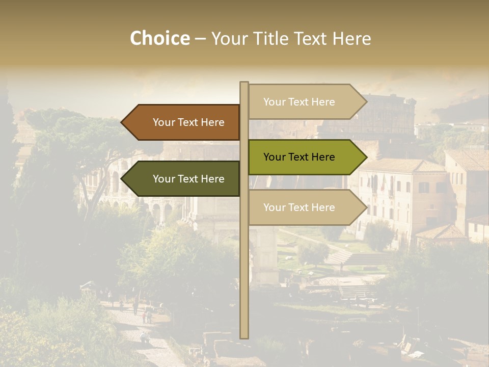 Theater Ancient Famous PowerPoint Template