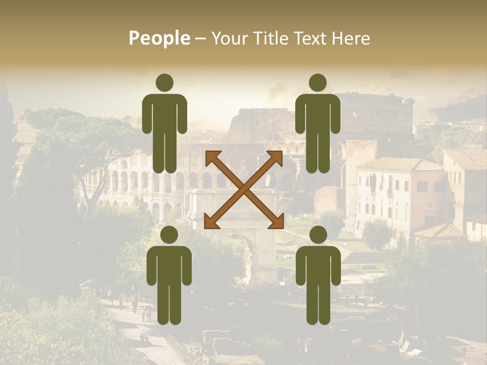 Theater Ancient Famous PowerPoint Template