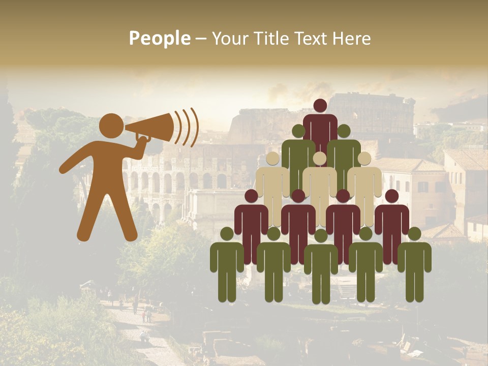 Theater Ancient Famous PowerPoint Template