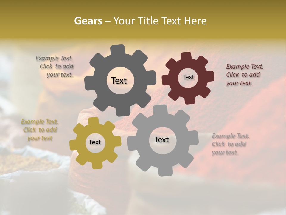 Culture Food Cooking PowerPoint Template