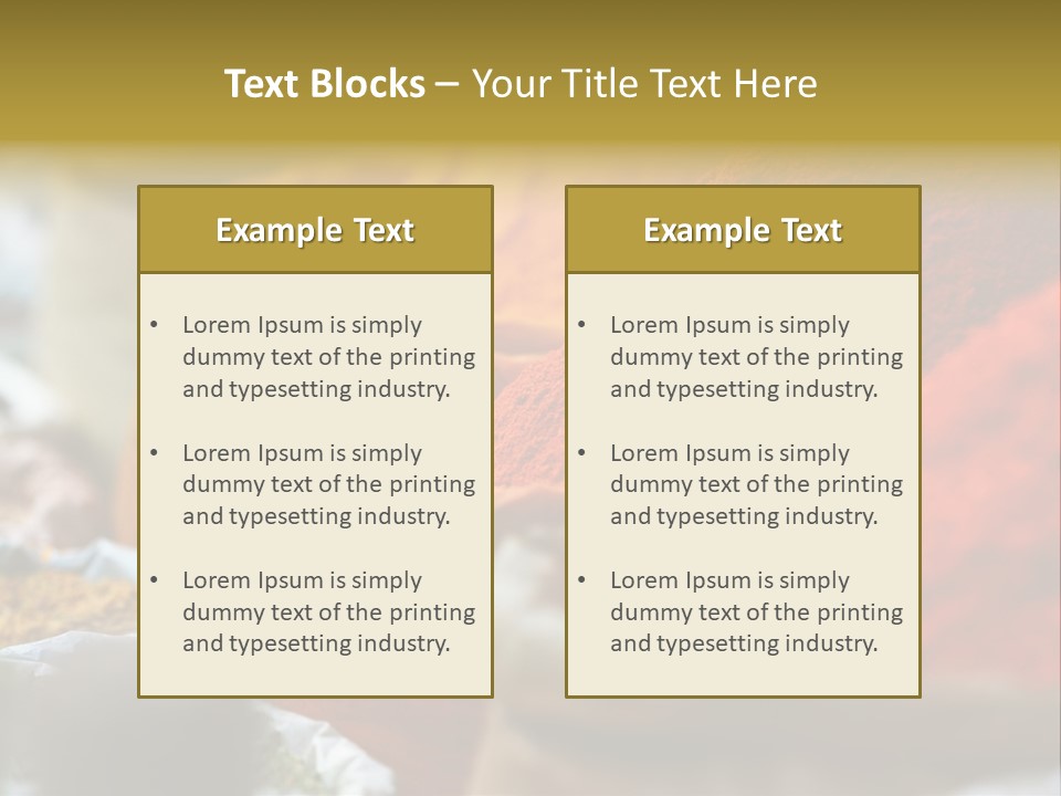Culture Food Cooking PowerPoint Template