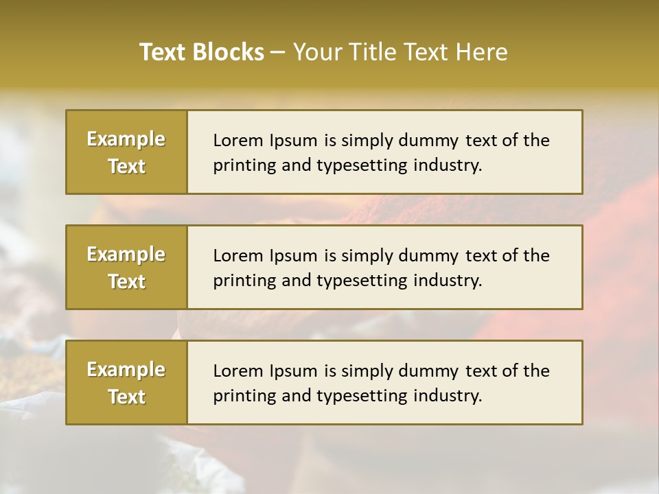 Culture Food Cooking PowerPoint Template