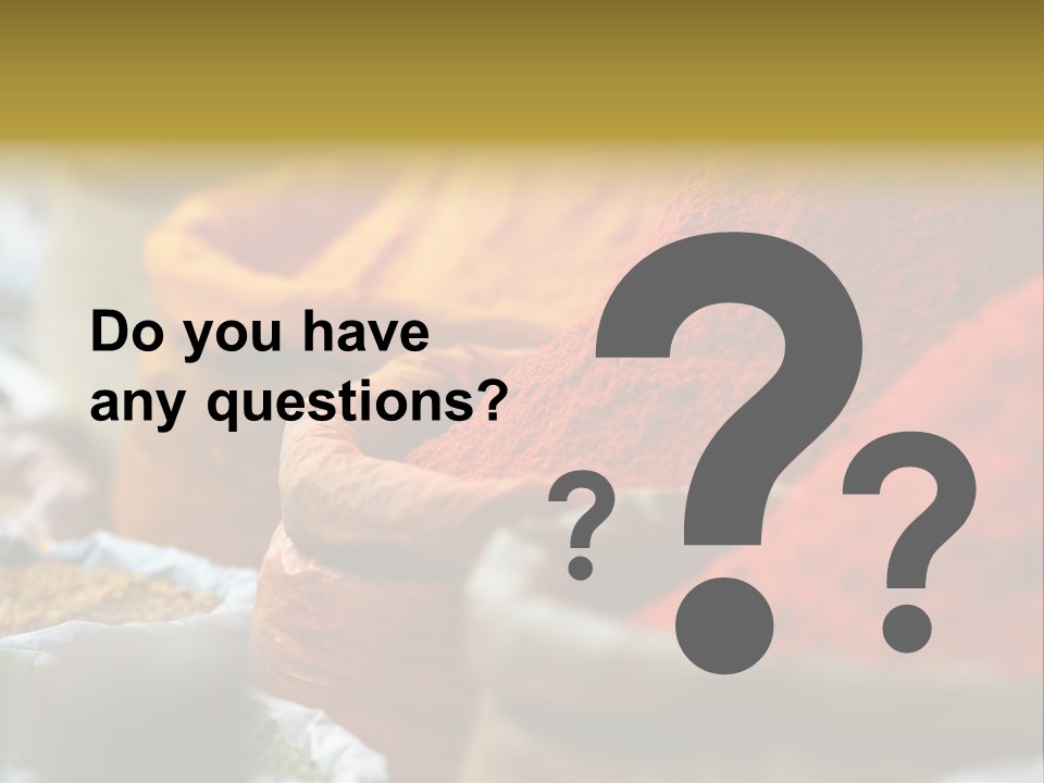 Culture Food Cooking PowerPoint Template