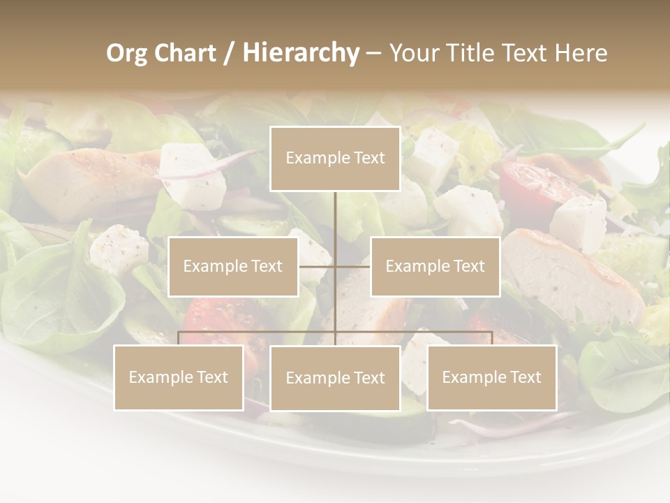 White Grill Vitamin PowerPoint Template