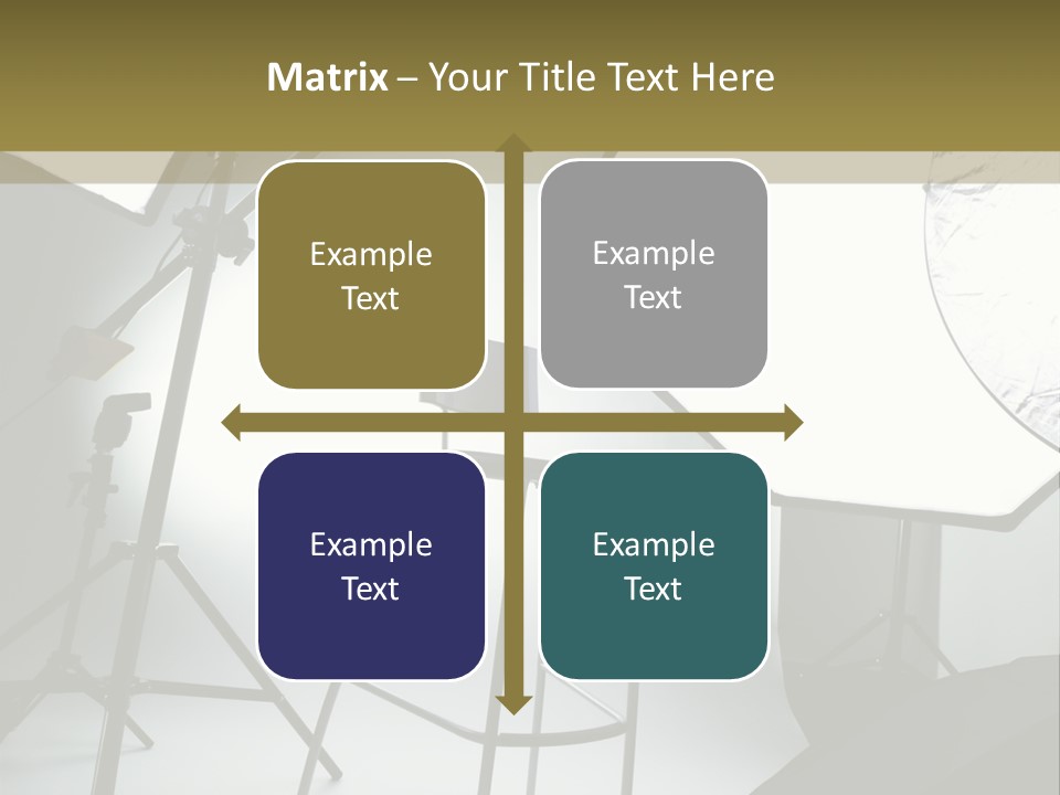 Illuminated Space Object PowerPoint Template