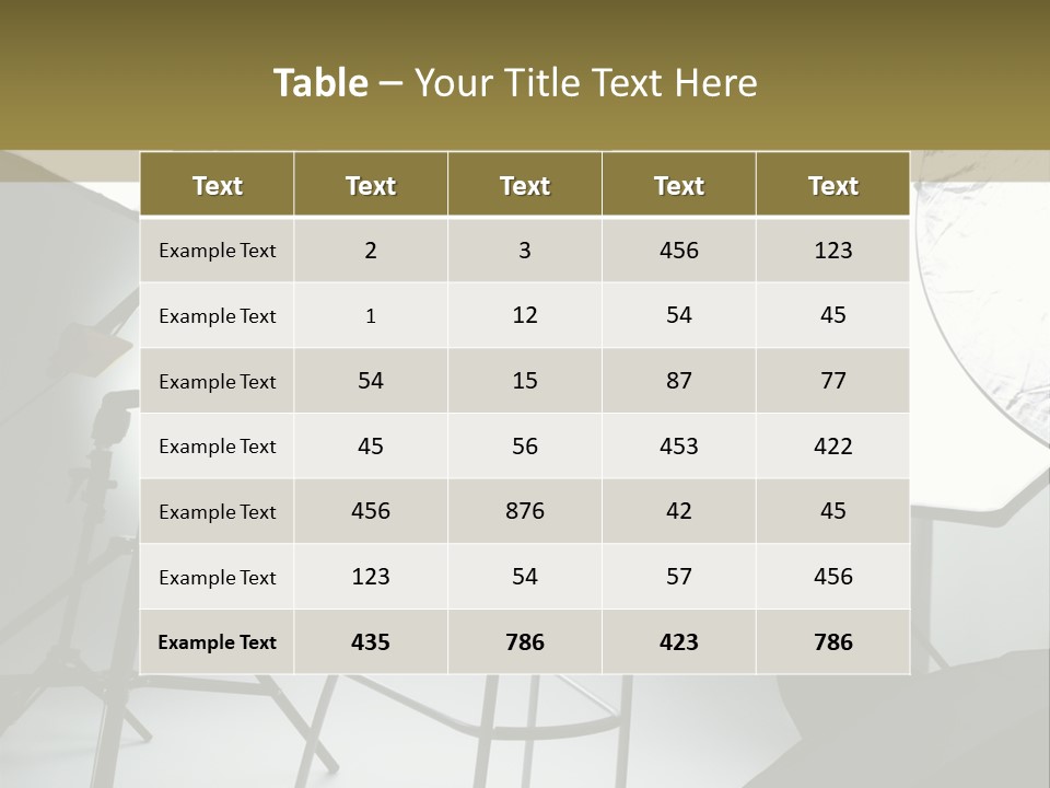 Illuminated Space Object PowerPoint Template