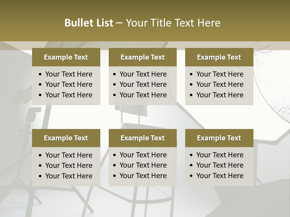 Illuminated Space Object PowerPoint Template