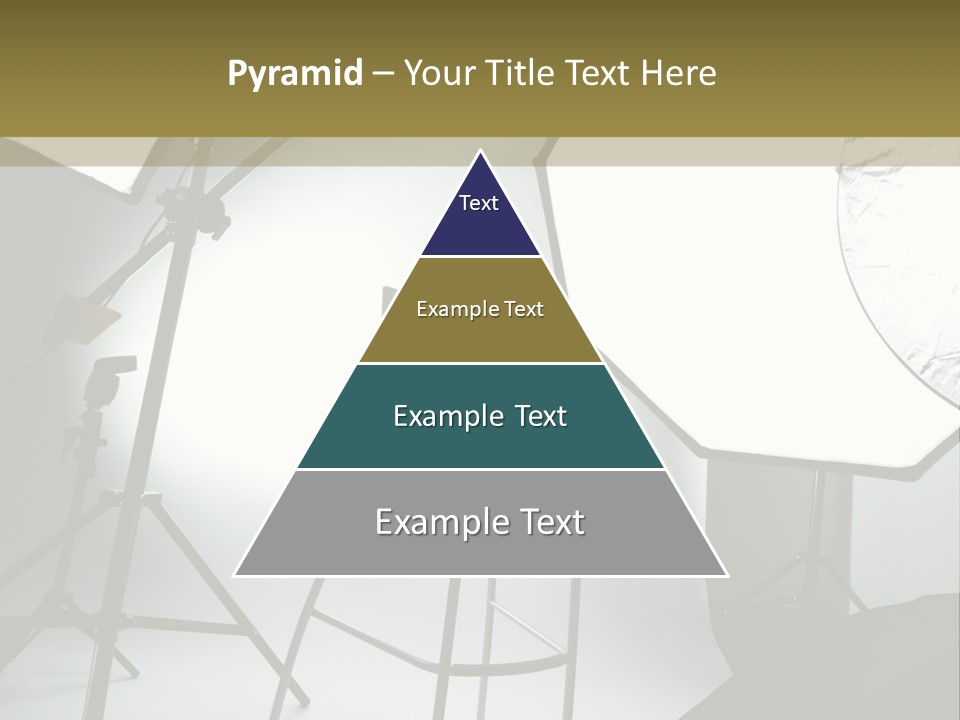 Illuminated Space Object PowerPoint Template