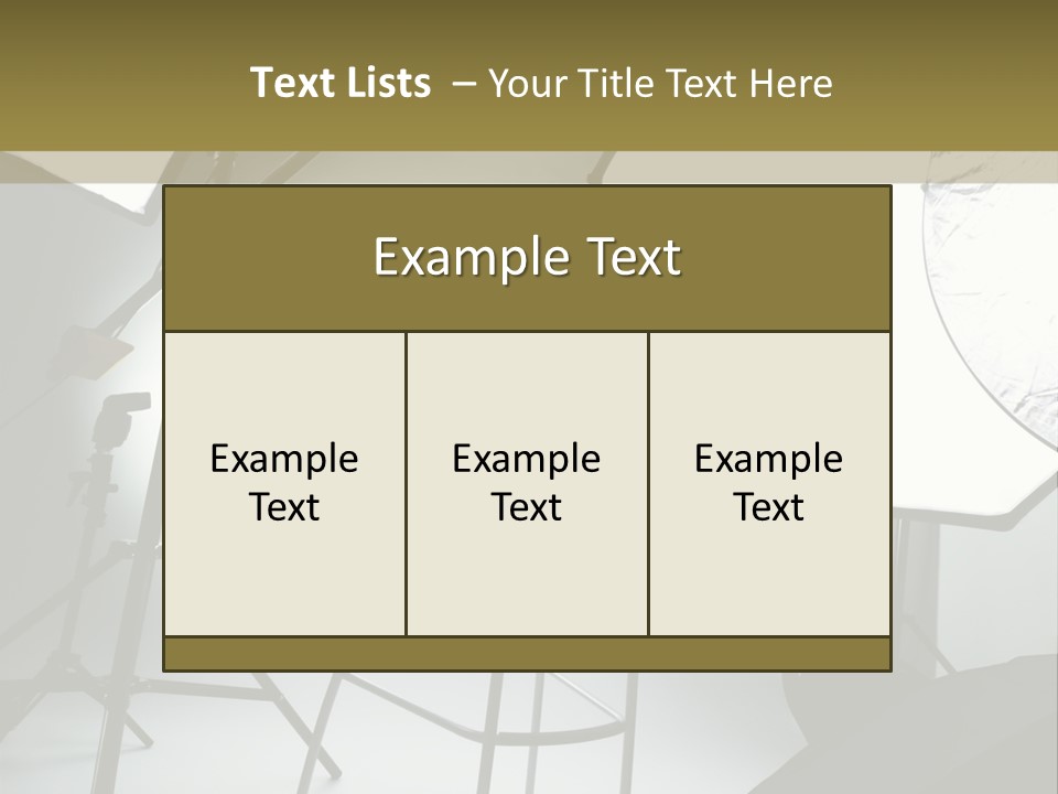 Illuminated Space Object PowerPoint Template
